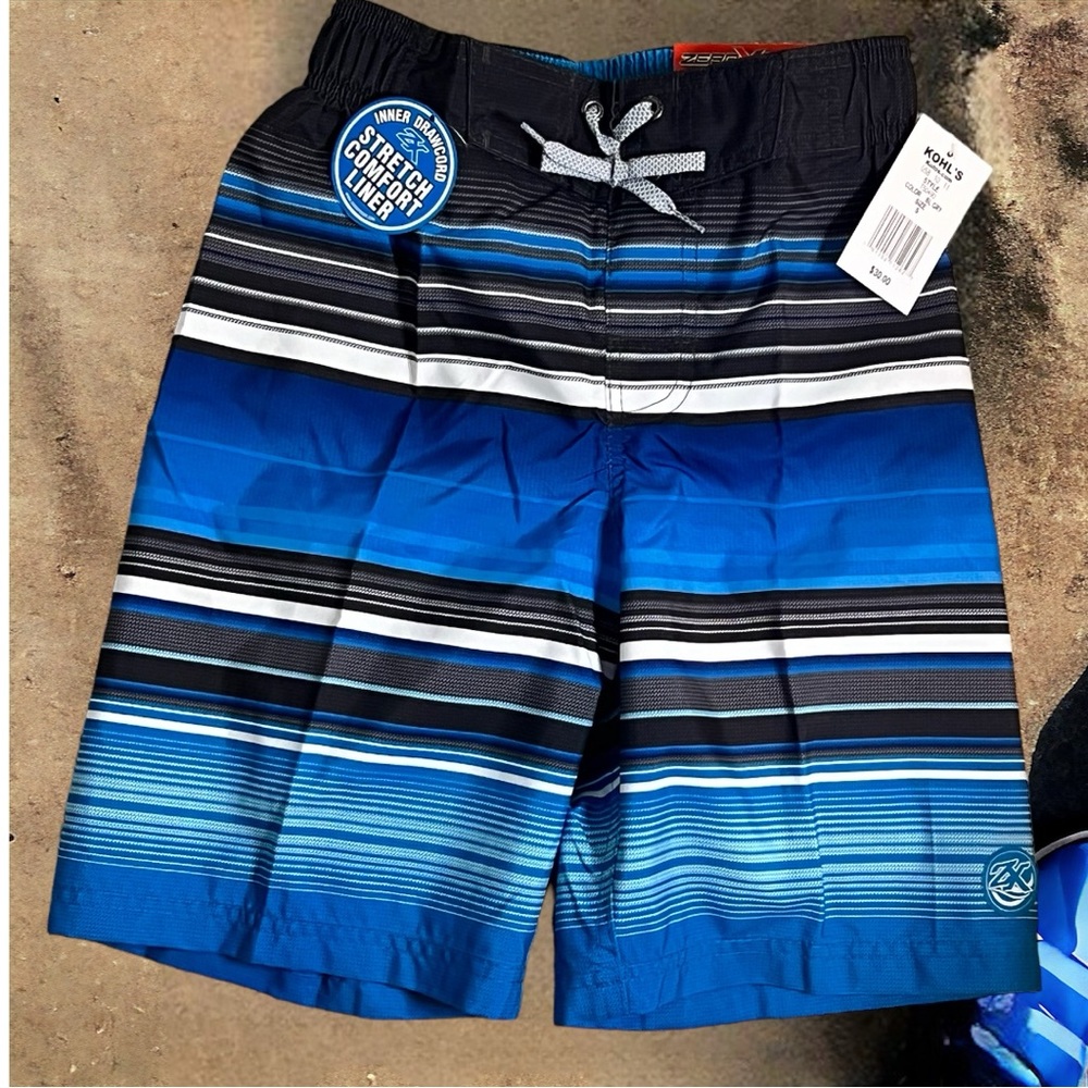 NWT Boys Swim Trunks, sz 8